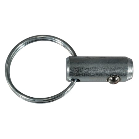 Midwest Fastener 1/2" x 1/2" Zinc Plated Steel Cotterless Hitch Pins 5PK 930161